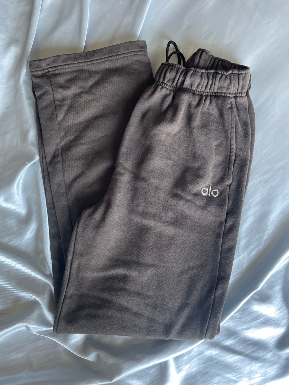 Brown ALO Yoga Straight Leg Sweat Pants